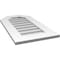 Ekena Millwork Octagonal Top Surface Mount PVC Gable Vent w/ 3-1/2"W x 1"P Standard Frame, 16"W x 30"H GVPOT16X3001SN - alternate 4